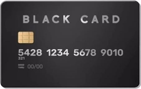 Design Black Card